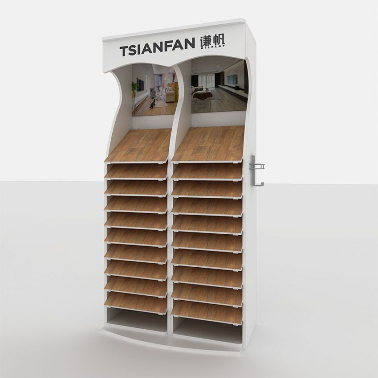 Wood Floor Tile Display Stand Laminate Display Rack Wood Flooring