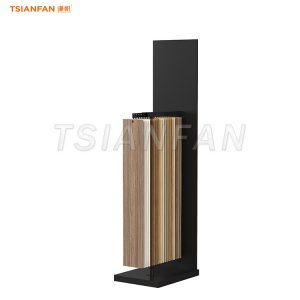 wood floor display stand